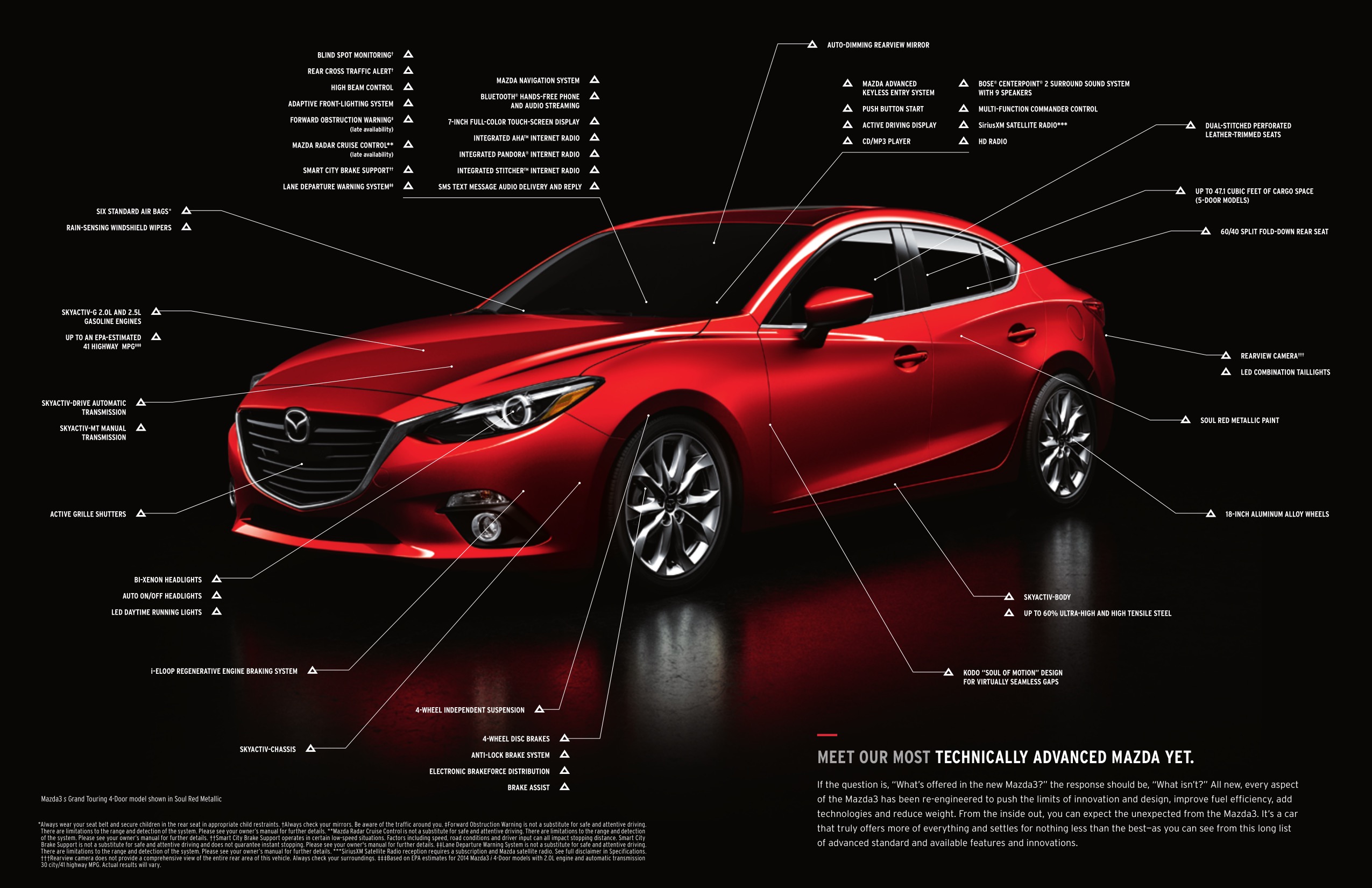 2014 Mazda 3 Brochure Page 7